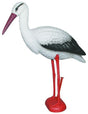Stork - Plast Højde 78 cm