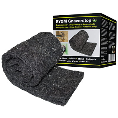 Gnaverstop Ryom ståluld 10 x 50 cm