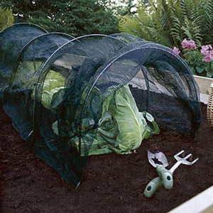 Væksttunnel Ryom sort net - 40 x 50 x 310 cm