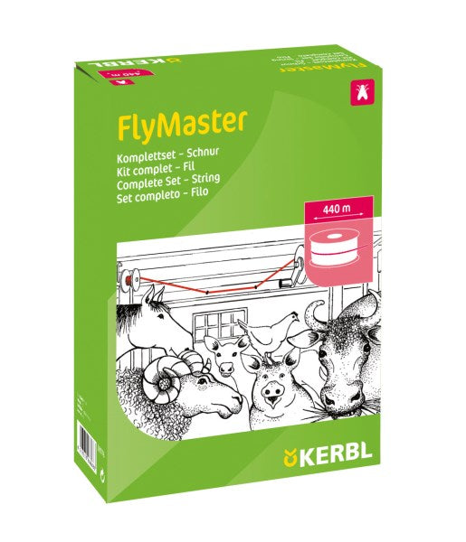 Fluesnor Kerbl staldmodel - Komplet med beslag
