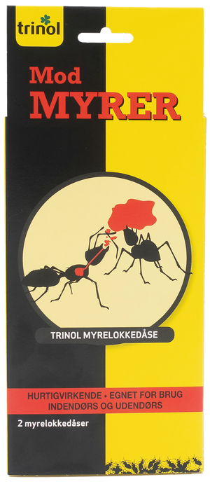 Myrelokkedåse med lokkemad - 2 stk.
