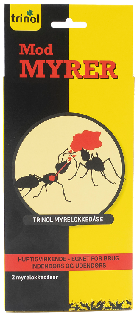 Myrelokkedåse med lokkemad - 2 stk.
