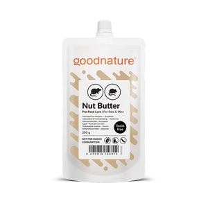 Lokkemad GoodNature "Nøddesmør" - Til rotte- og musefælder - 200 g